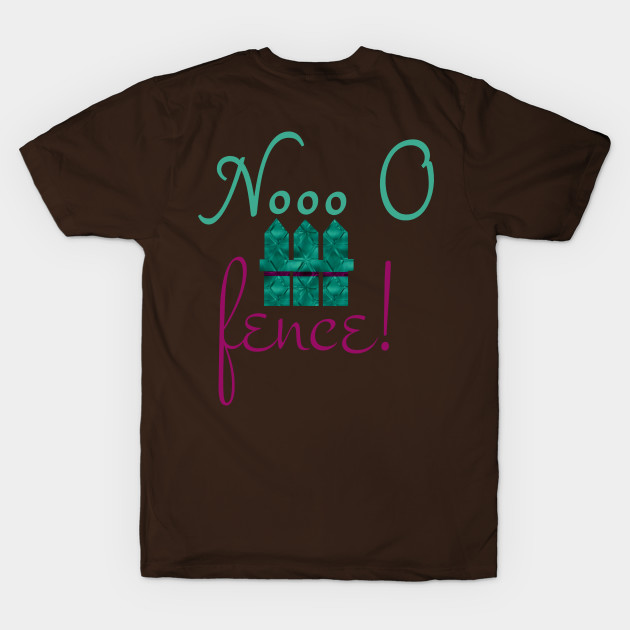 No offense - and no fence at all DIY Wordgame for smart people by Qwerdenker Music Merch